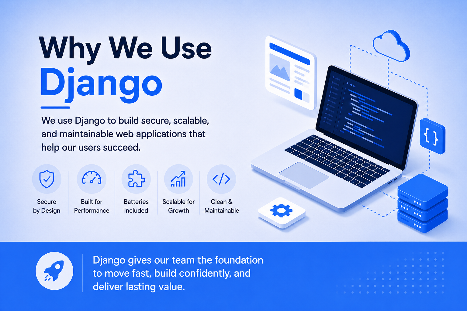 Why We Build on Django: How ICU Internet Ships Fast, Secure Web Apps